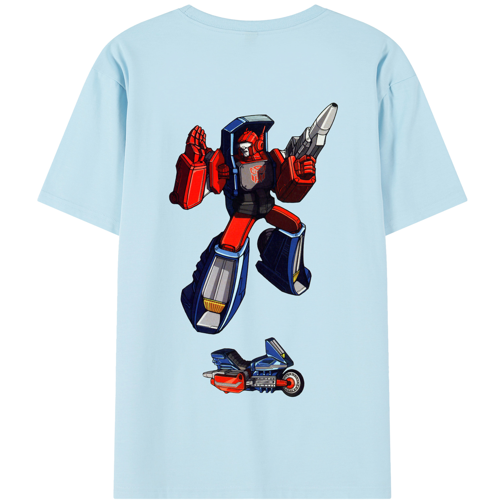 （画像用）  綿100％半袖Tシャツ（背面プリント）